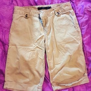 Ladies cargo style shorts